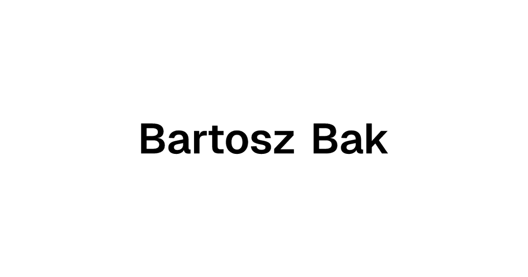 Bartosz Bak